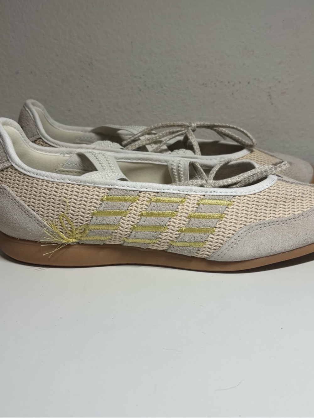 NEW ADIDAS Barreda Mary Jane Matte Gold Women’s - Picture 2 of 6